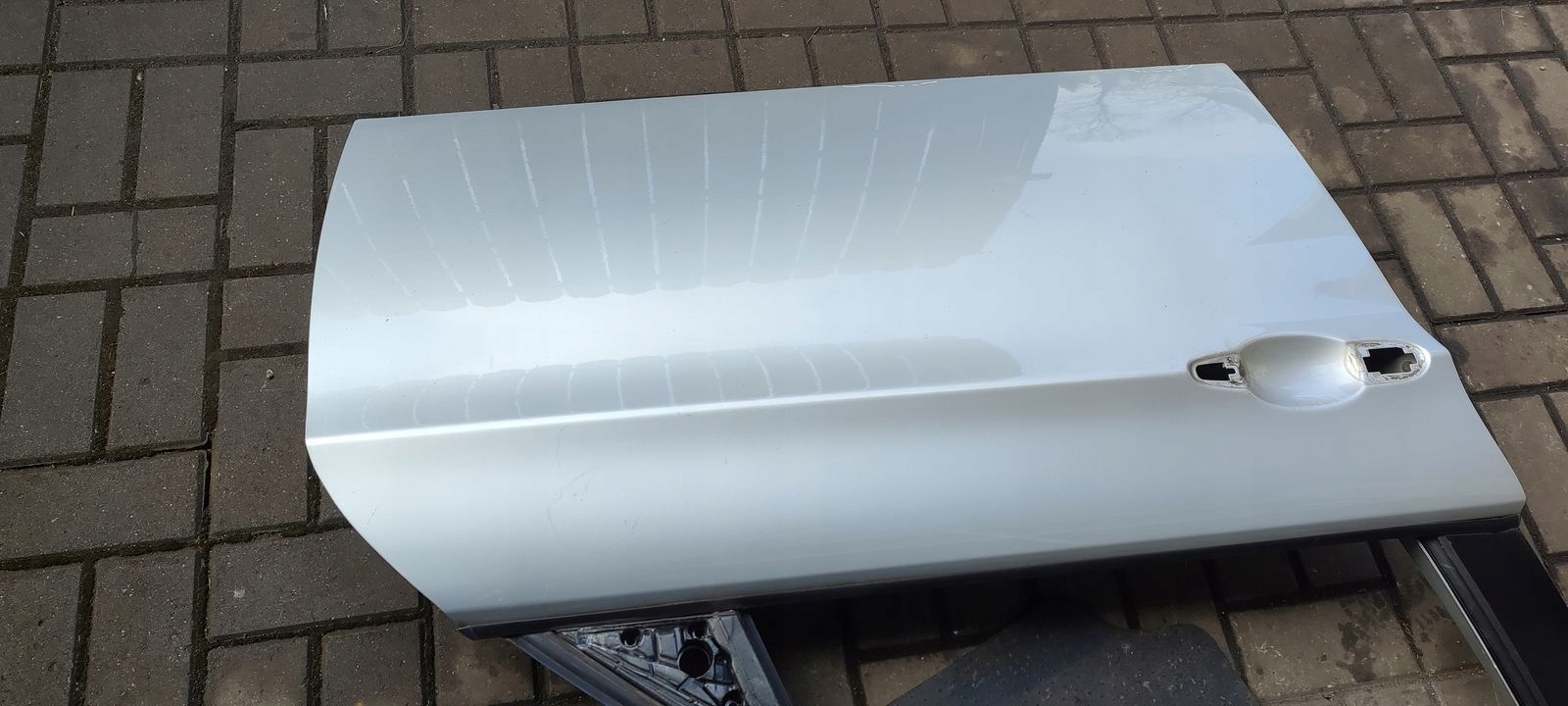 door front front right BMW E90 E91 354 354/7 TITAN SILBER