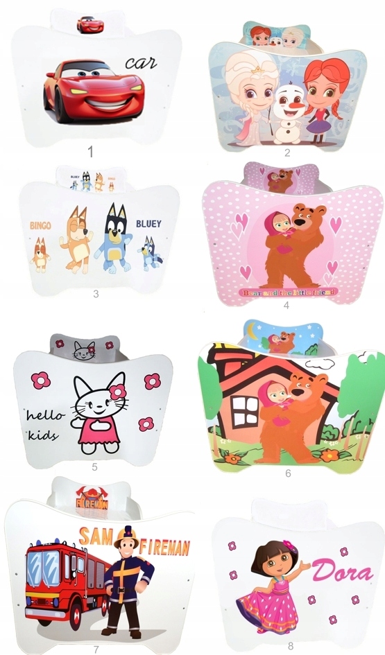 Łóżko KidesBed TRAKTOR MIDI 160x80 cm Marka KIDSBED