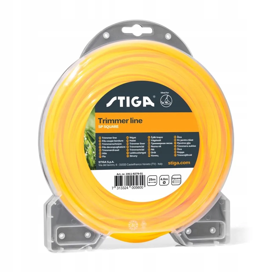 

Żyłka tnąca Stiga SP66 kwadrat 4,0 mm x 25 m
