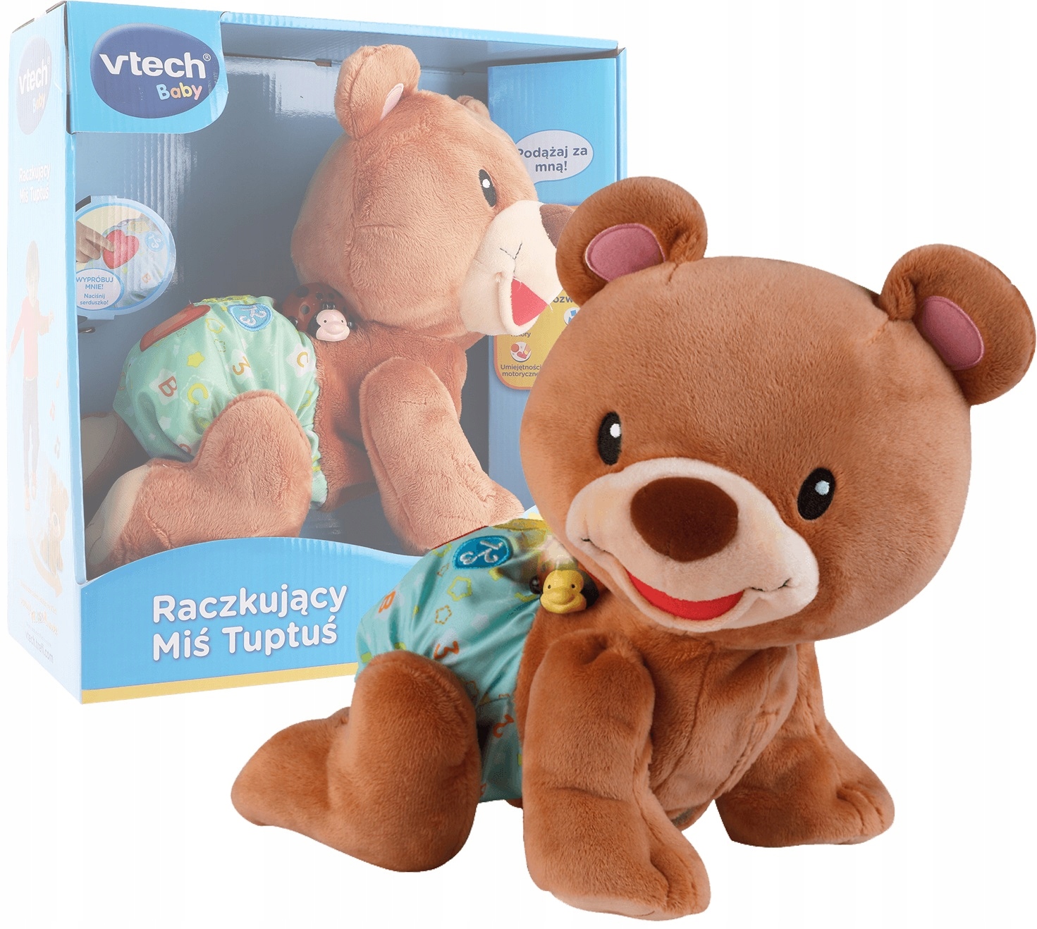 

Vtech Raczkujący Miś Tuptuś Interaktywny