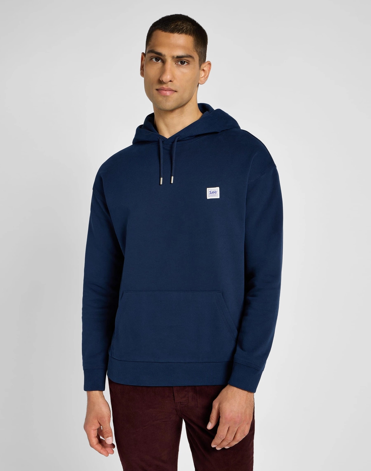 Pánská mikina Lee Ww Hoodie Inky Blue 112355612 L