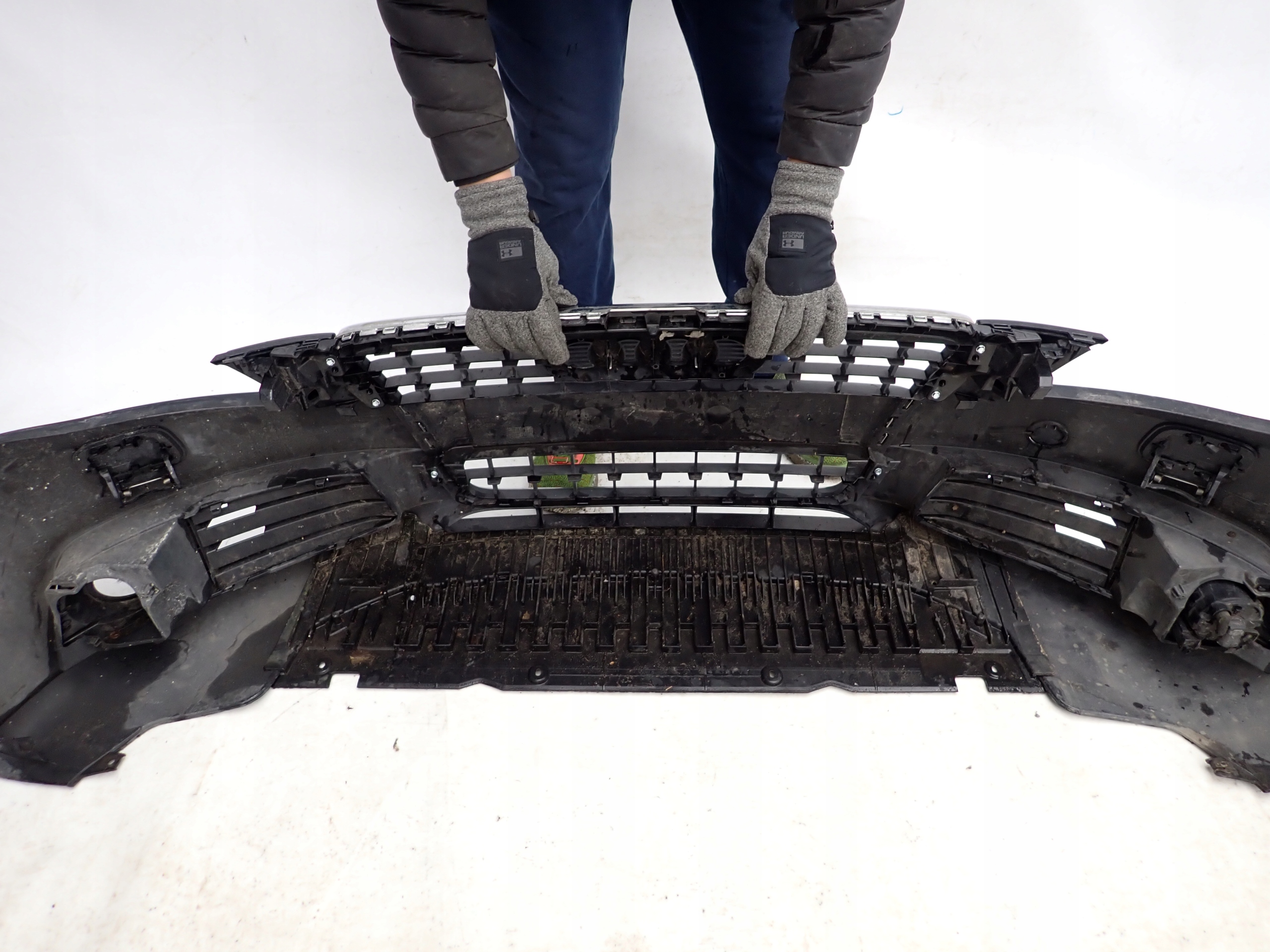 AUDI A4 B8 8K 08-11 bumper front front PDC SPR + cover