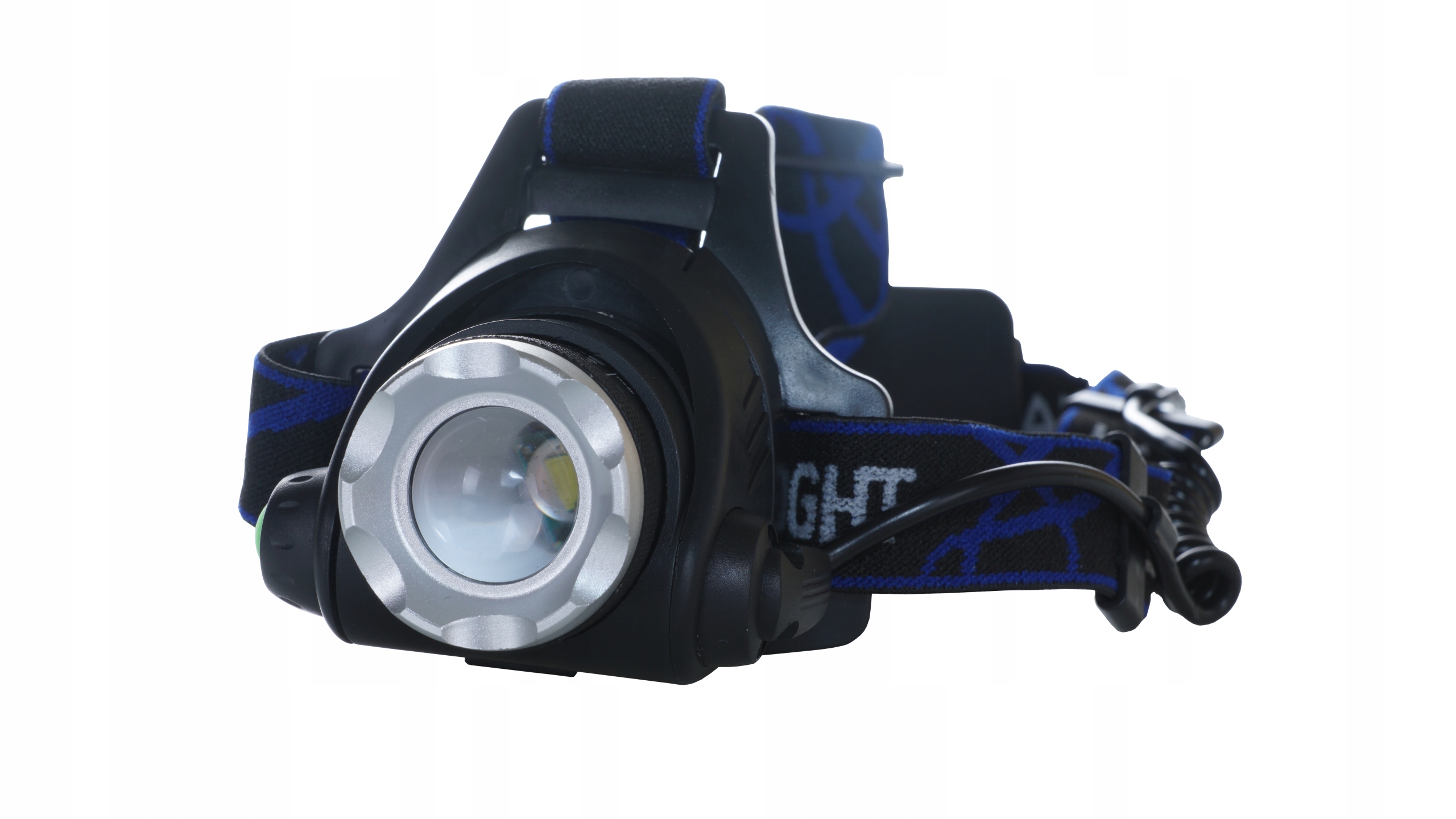 Latarka czołowa LED 3xLED lampka czołówka ZOOM