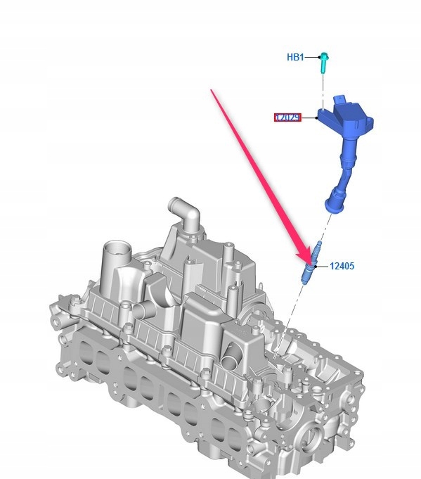 ŚWIECA ZAPŁONOWA FORD 1,5 ECOBOOST HYFS 094-YEC OE Producent części Ford OE