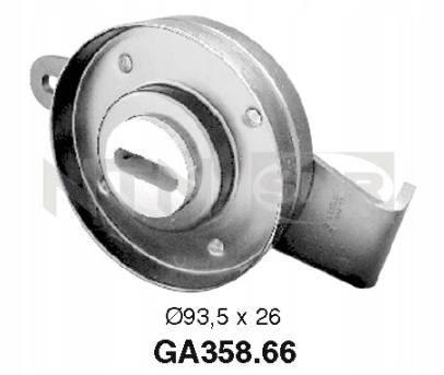 ROLKA NAPINACZA PEUGEOT BOXER 2.5 94-05 Producent części SNR