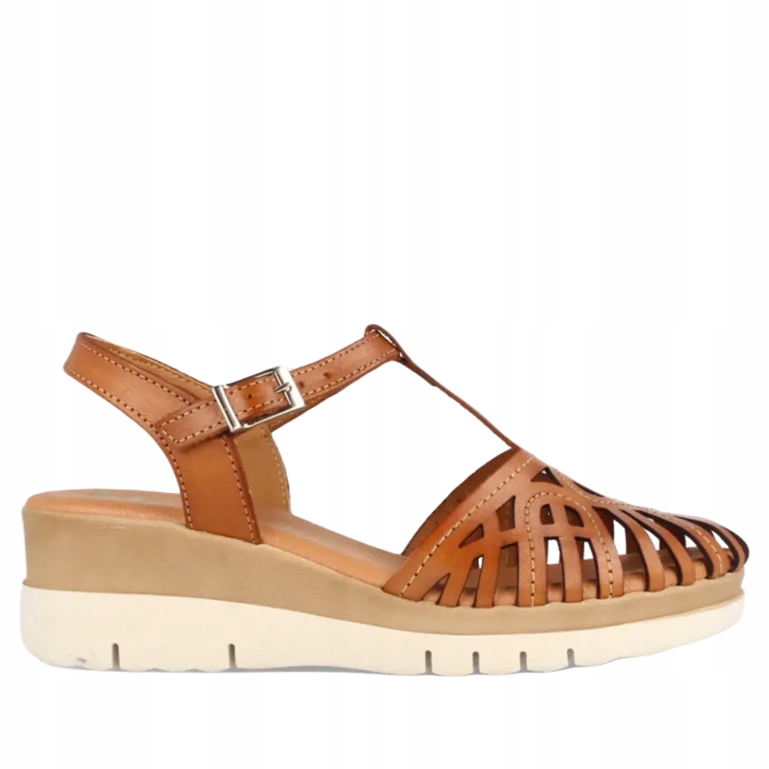 Dámské sandály Marila tay avellana 39, hnědá barva