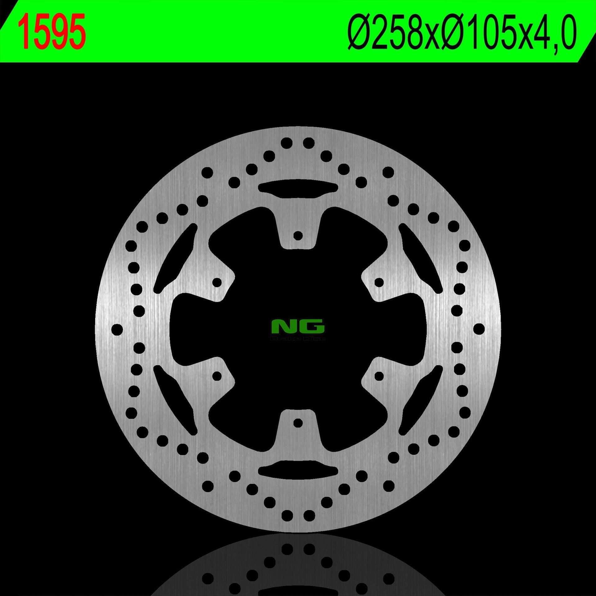 Ng Predný Brzdový Kotúč Piaggio MP3 300/350/500 16-20 (258X105X4,0 MM) ()