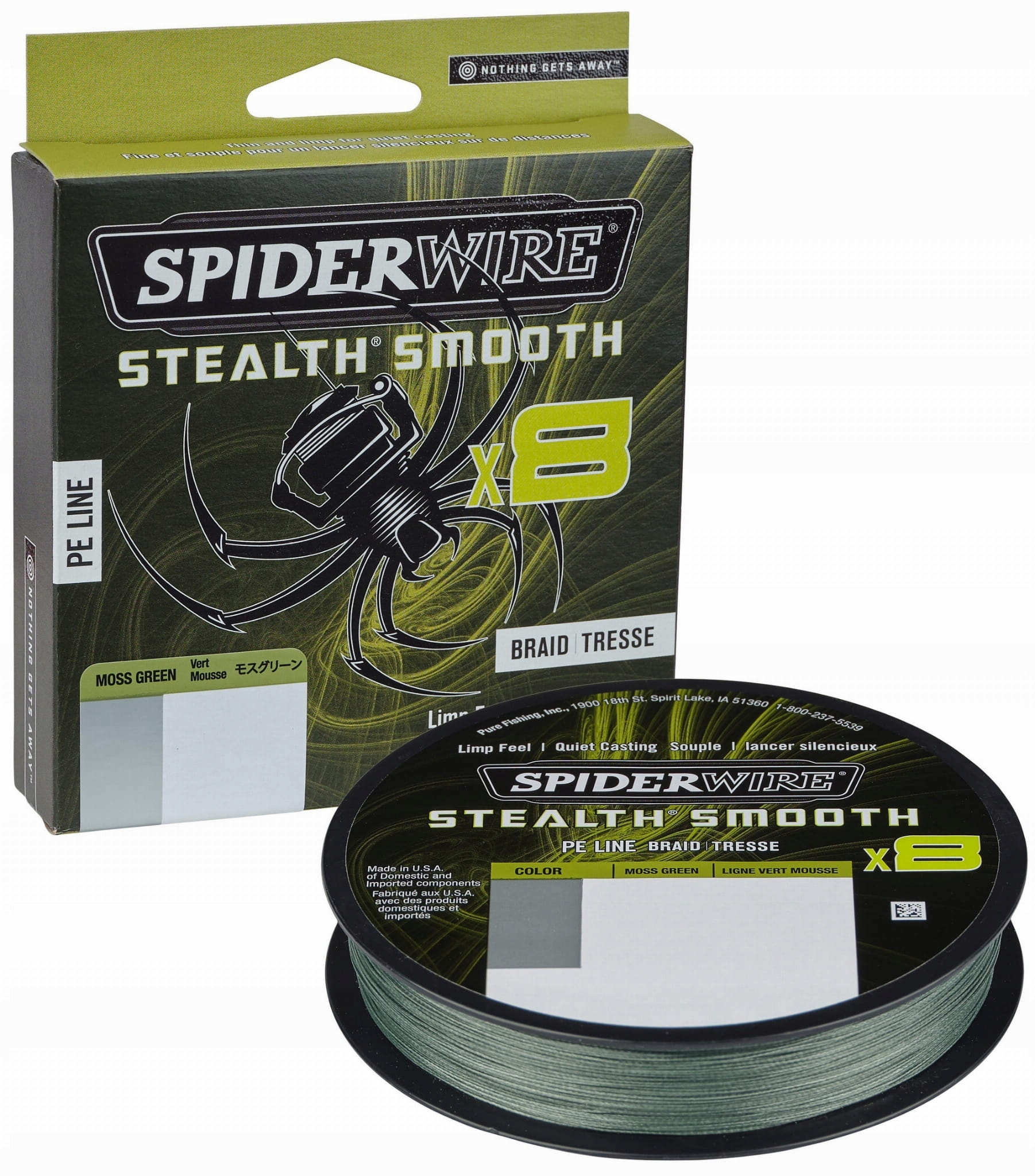 Spiderwire Plecionka Stealth 8 Green 0.11mm/150m