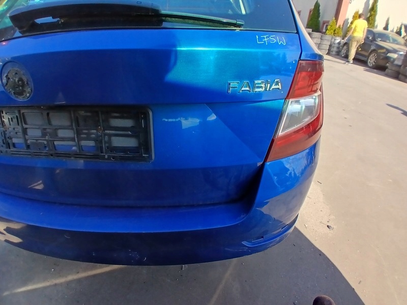 trunk door boot SKODA FABIA 3 KOMBI NR LAK LF5A