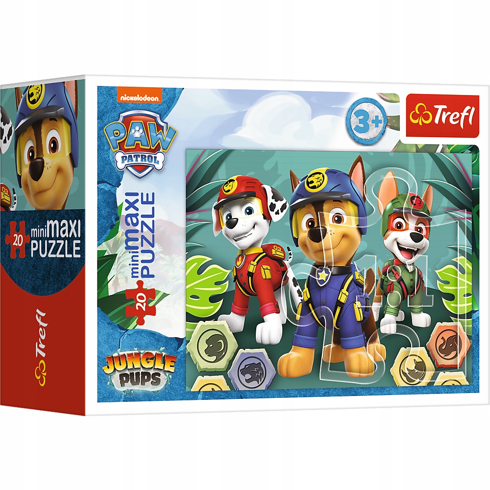 PUZZLE 20 MiniMaxi Psi Patrol Paw KOSMOPIESKI Patrol 21145