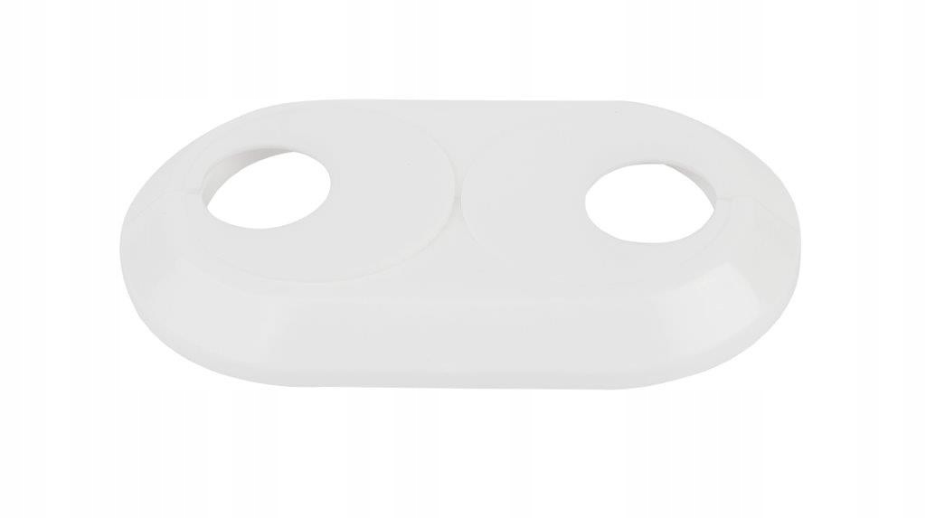 ROZETA MASKUJĄCA DO RUR PODWÓJNA 22 MM MASKOWNICA