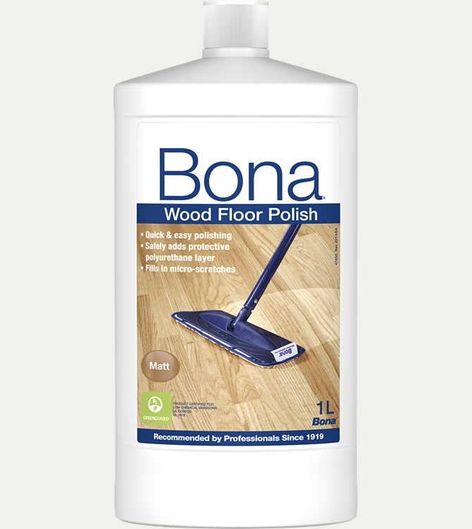 Bona Wood Floor Polish Pasta Do Konserwacji Podłóg Drewnianych Mat 1 L