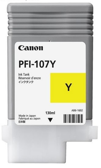 Canon Ink PFI-107 Yellow, iPF670