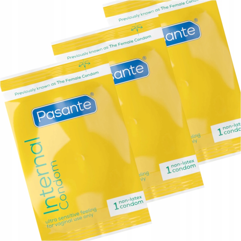 

Pasante Internal prezerwatywy dla kobiet 3 szt