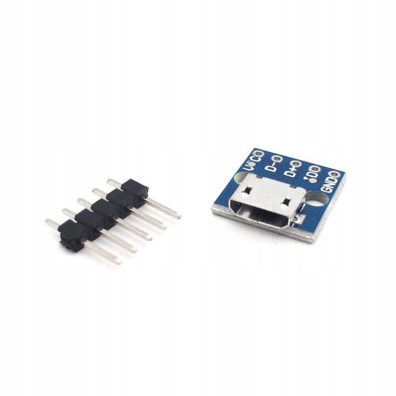 

Adapter przejściówka Micro Usb Dip 5 pin goldpin