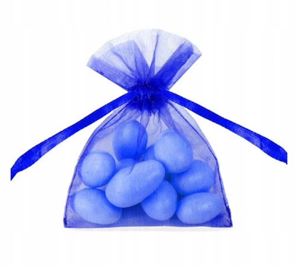 

Woreczki z organzy 8cmx10cm Granat 10szt