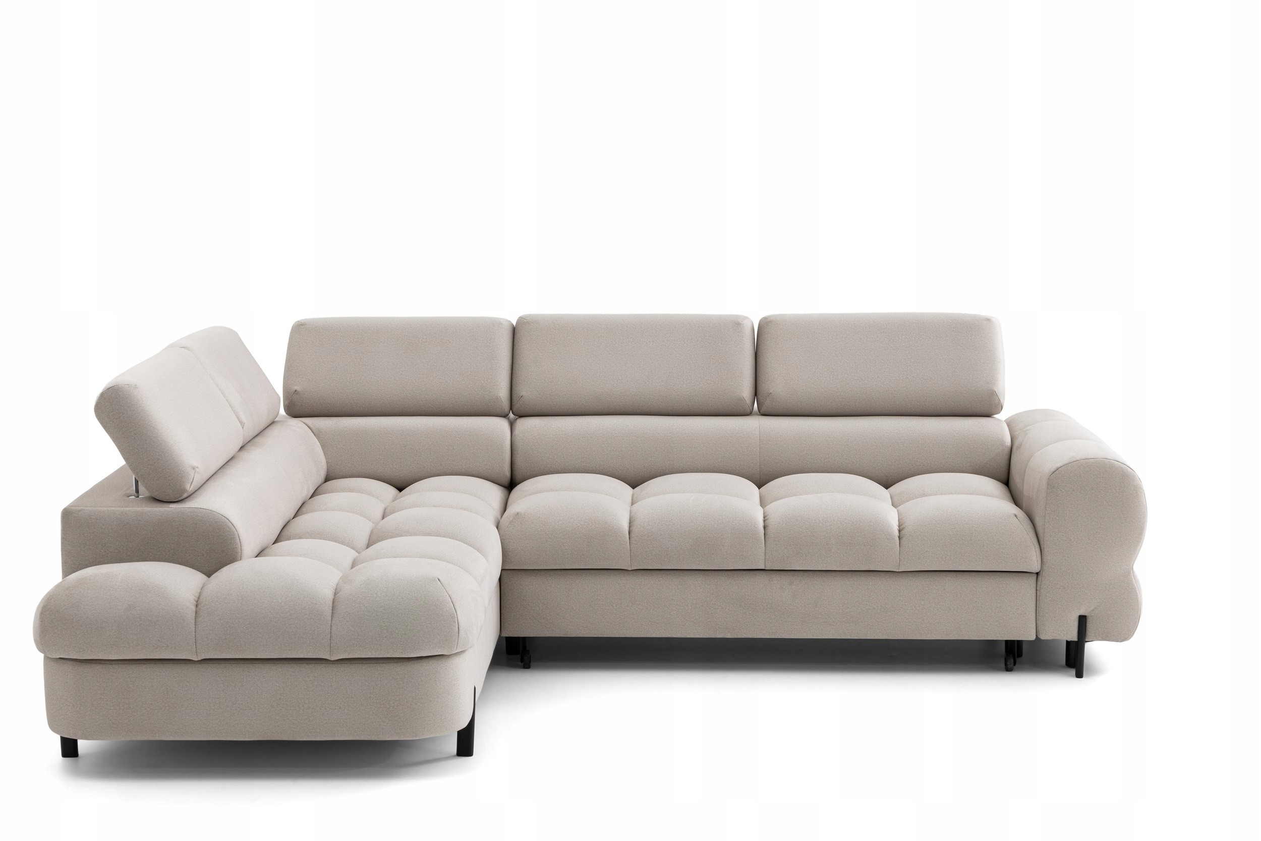 Moderní rohová sedací souprava do obývacího pokoje Bowl L