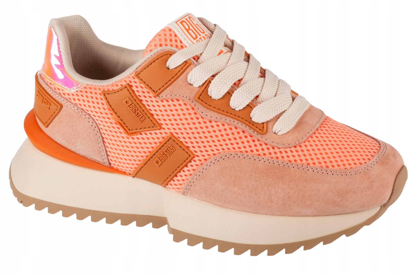 Big Star Boty [37] Dámské tenisky Síťovina Oranžová