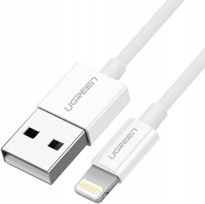 

Ugreen kabel przewód Usb Lightning Mfi 1m 2,4A