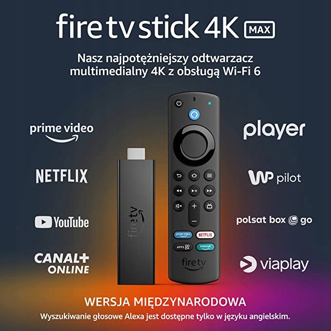 Odtwarzacz multimedial Amazon Fire TV Stick 4K MAX EAN (GTIN) 840080565170