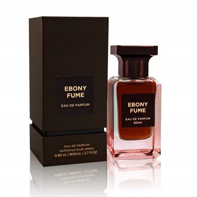 Arabské parfémy Ebony Fume Fragrance World, 80 ml Unisex