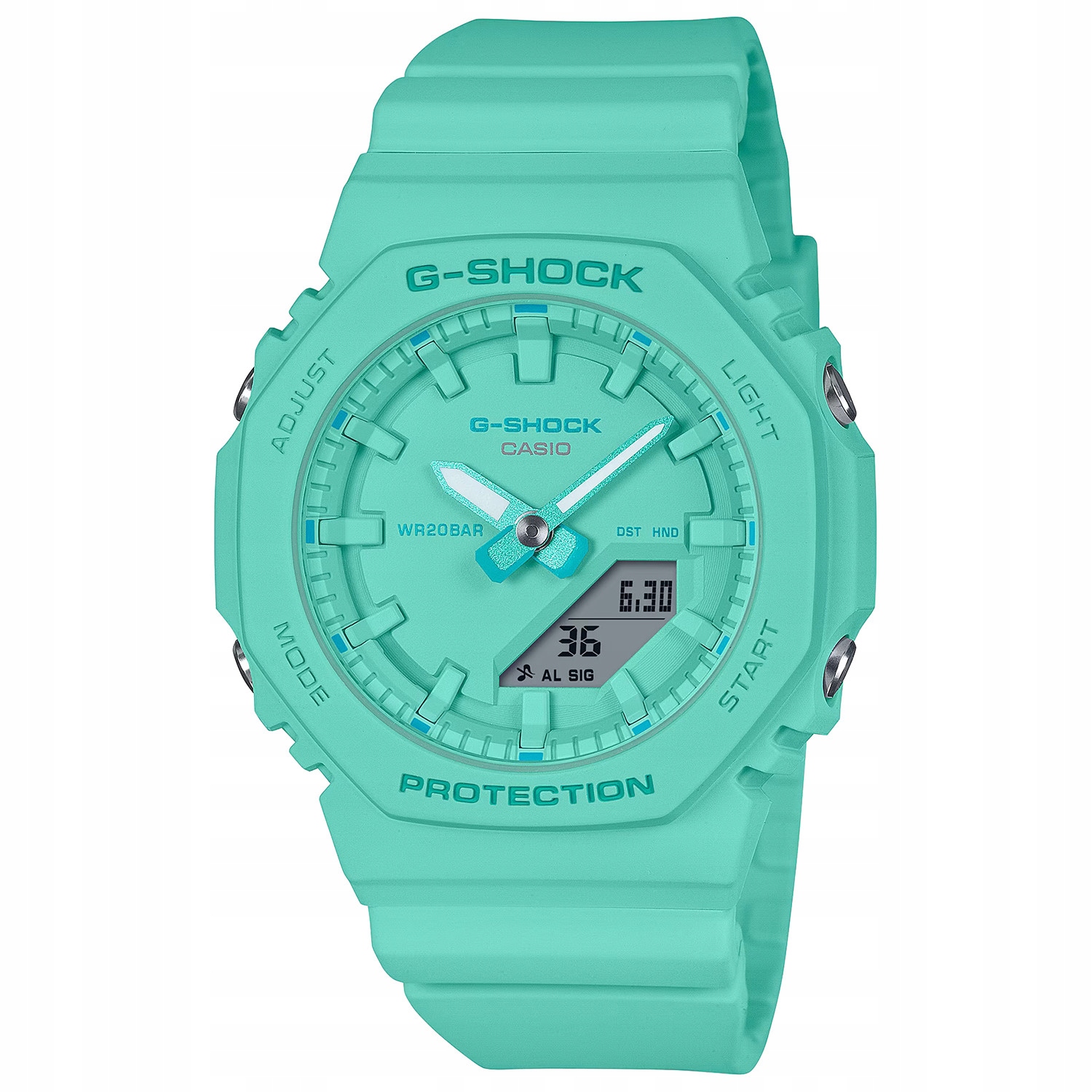 Hodinky Casio G-Shock GMA-P2100-2AER modrý řemínek