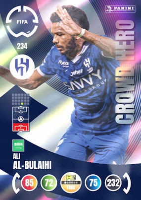 2025 Panini Adrenalyn XL Fifa Club World Cup 234 Ali Al-Bulaihi