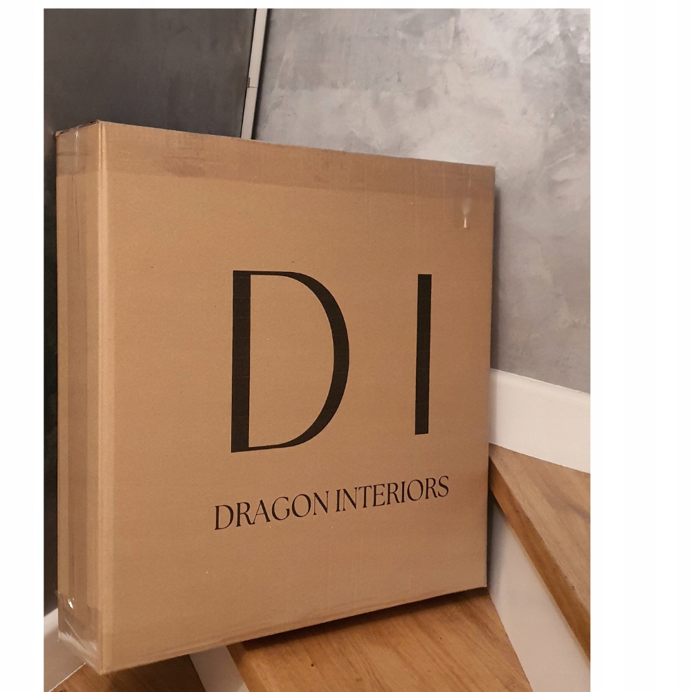 RZYMSKI ZEGAR Z DREWNEM Z MINUTAMI DRAGON INTERIORS 50 CM AŻUROWY CZARNY Stan opakowania oryginalne