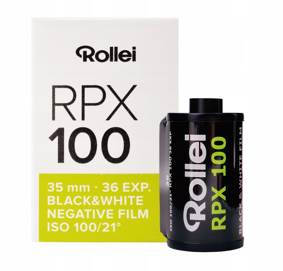 

Rollei Rpx 100 36 Film B&w Nowość!!!