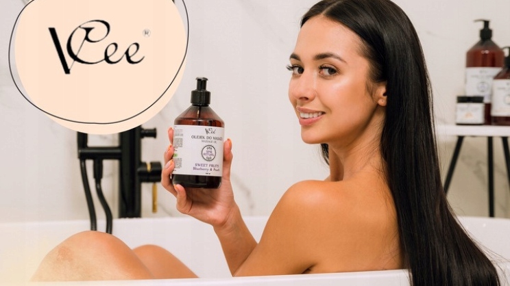 OLEJEK DO MASAŻU NATURAL VCee SWEET FRUITS 500 ml Wielkość Produkt pełnowymiarowy