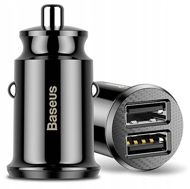 ORYGINAŁ SZYBKA ŁADOWARKA SAMOCHODOWA 2XUSB 3,1A