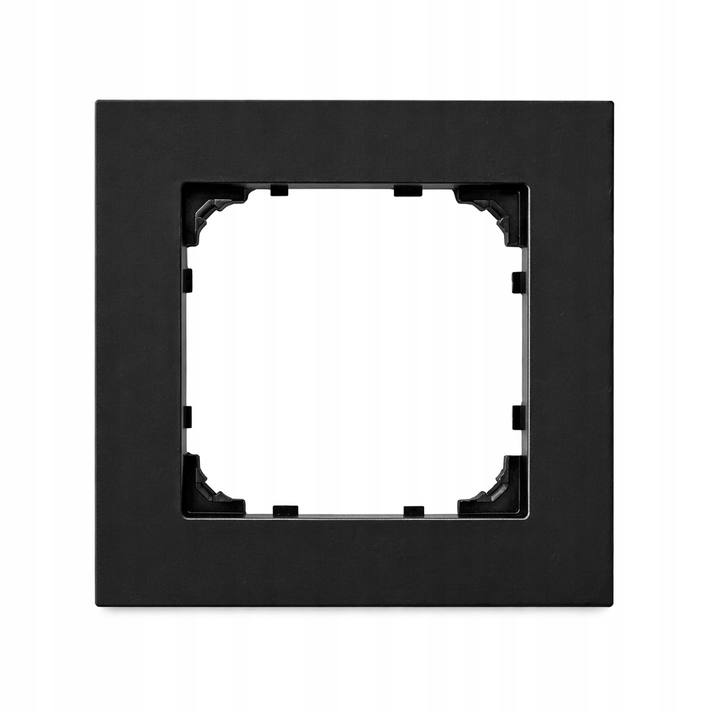 Simon 55 RAMKA POJEDYNCZA LINE CZARNY MAT Marka Kontakt-simon