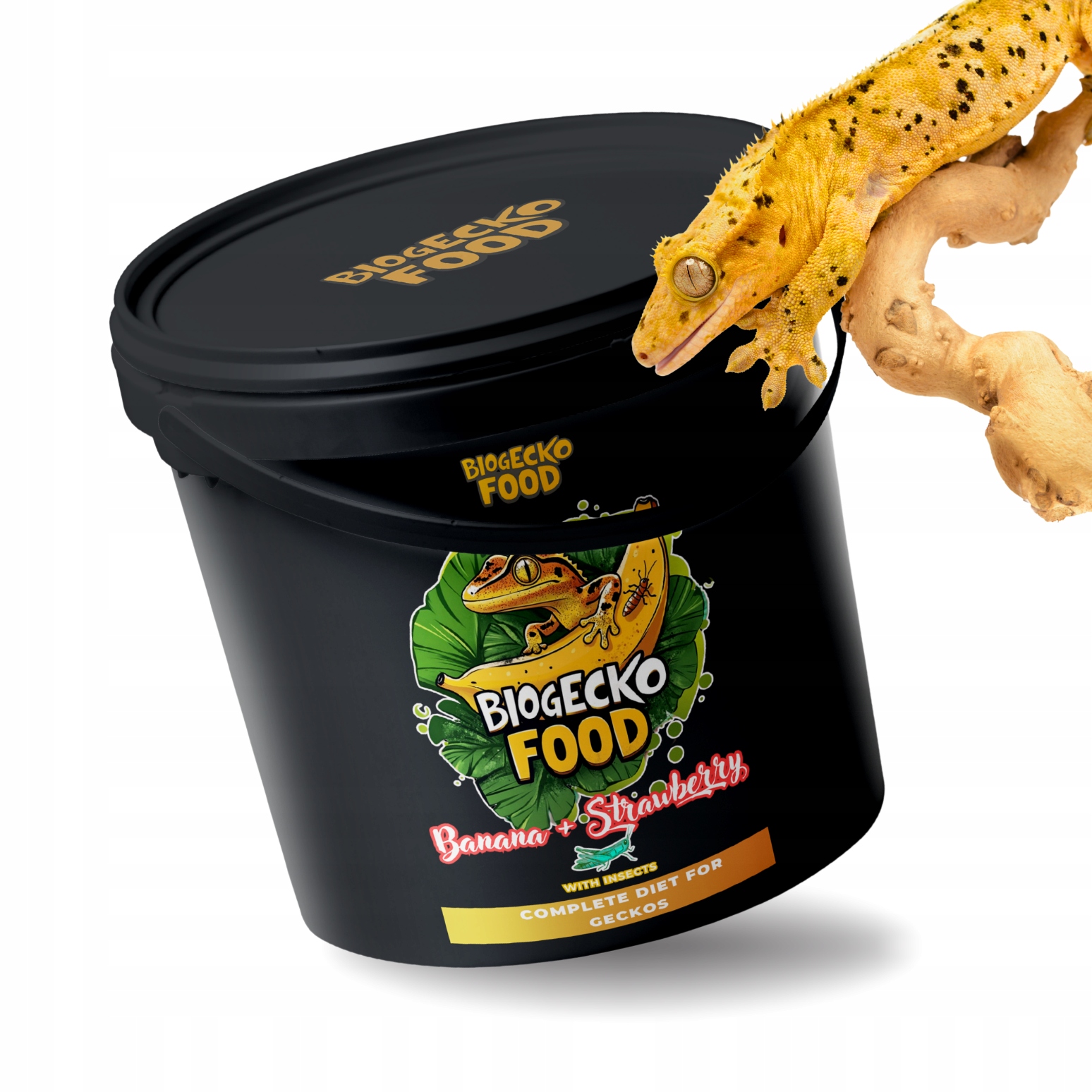 Levně BioGecko Food Banana Strawberry krmivo pro gekony 2 kg