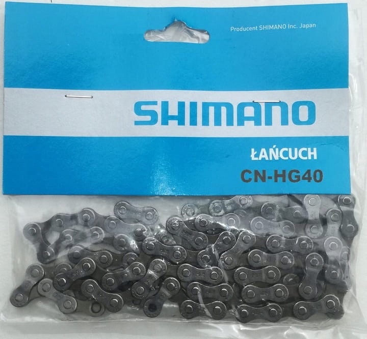 

Shimano Łańcuch 114 Ogniw CN-HG40