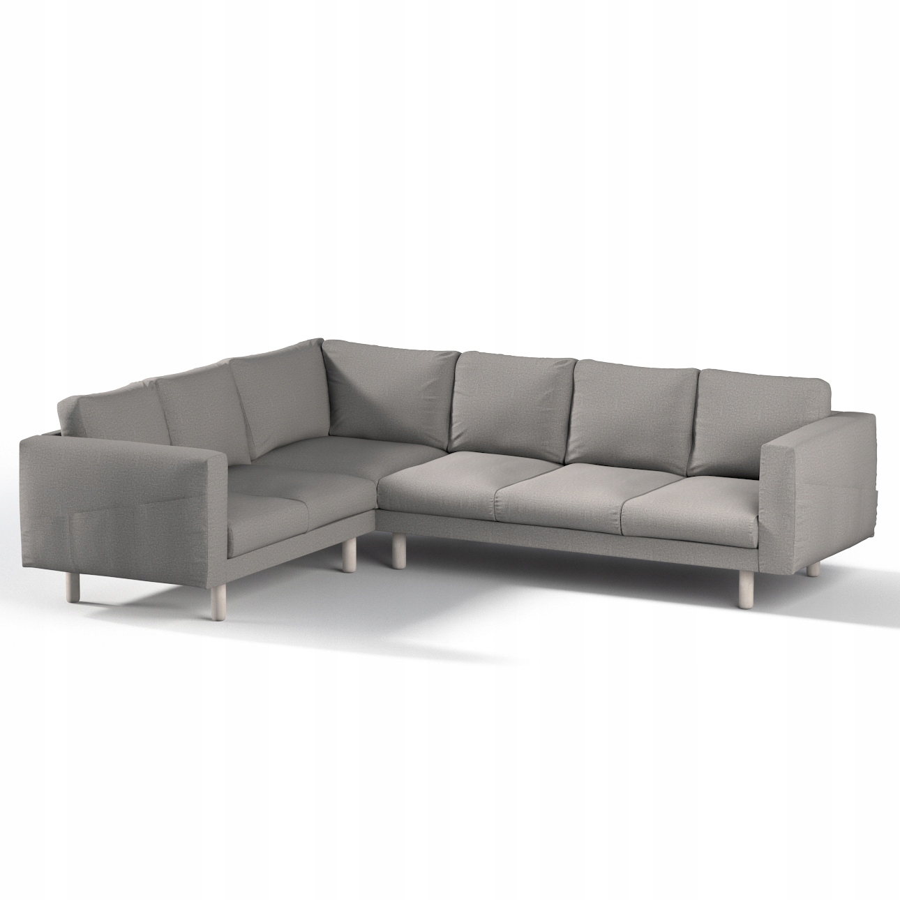 Dekoria Poťah na rohovú pohovku Norsborg 5-miestna Ikea šedá