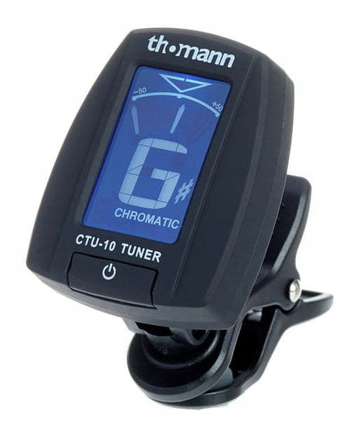 CTU10 Ukulele Clip Tuner stroik chromatyczny do ukulele Thomann