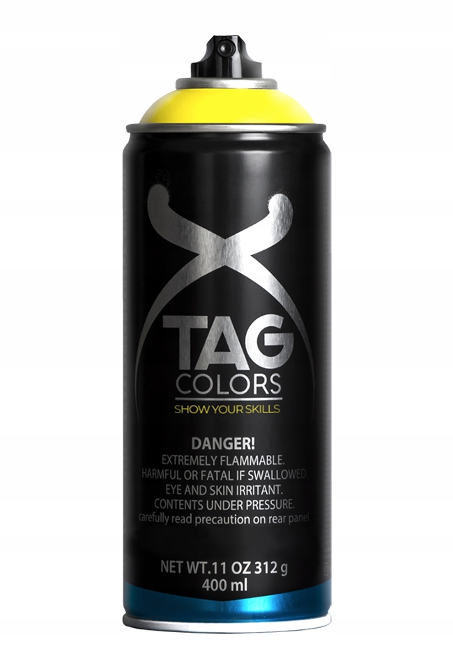 Spray Graffiti Tag Biały Lakier Mat Pegasus White