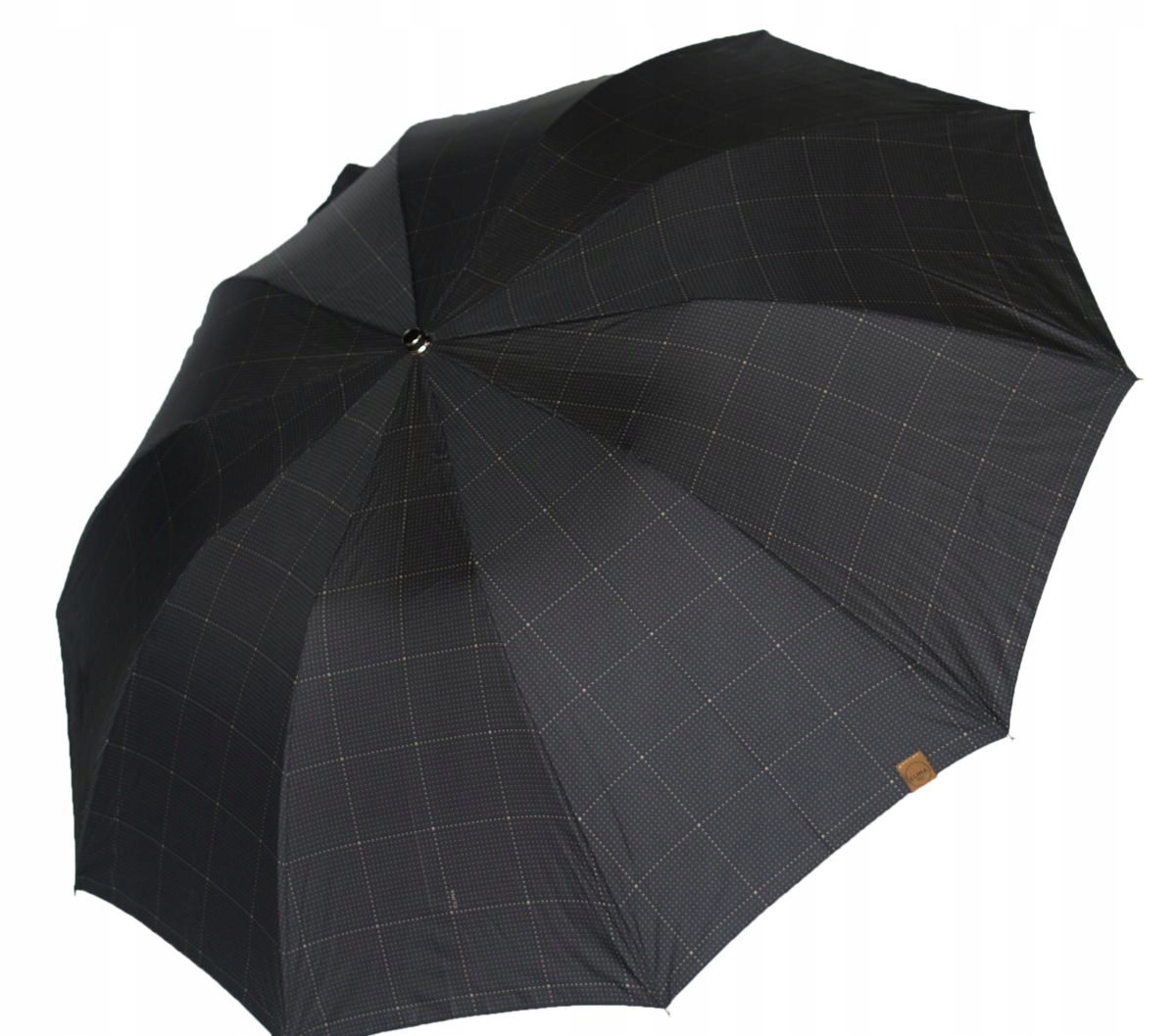 Deštník M&p pánský elegantní, velký, s puntíky, silný, značkový