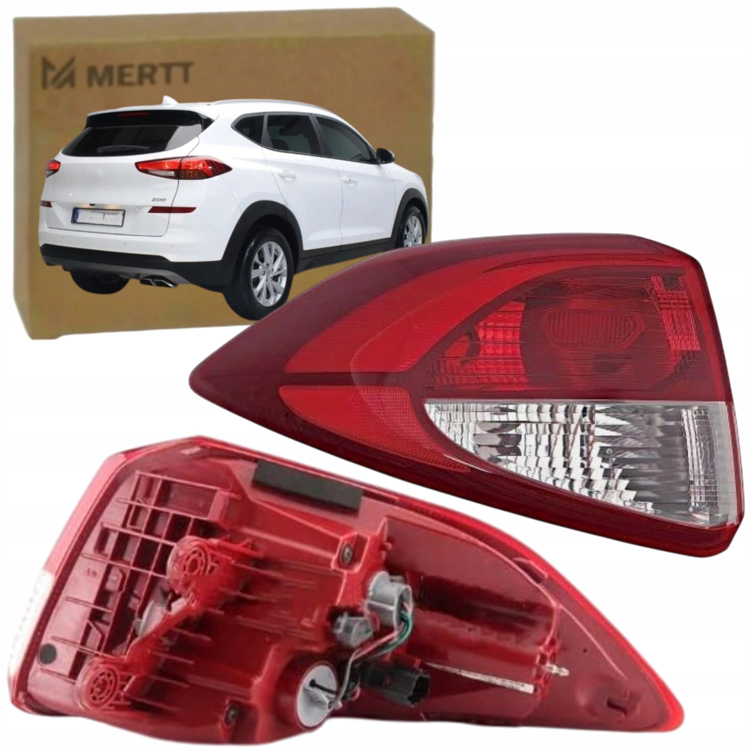 Hyundai Tucson III Tl 2015-2018 Vnější Levé Zadní Světlo 92401D3010