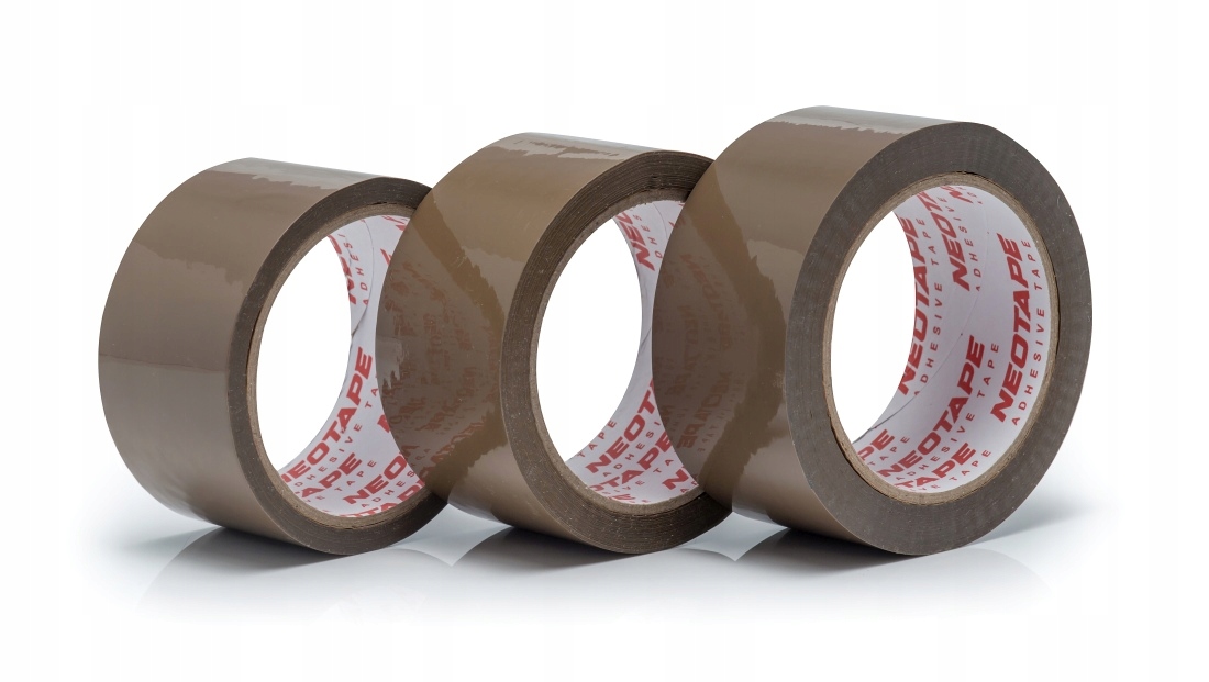 TAŚMA AKRYL NEOTAPE BRĄZOWA 48MM/90M Długość 90 m