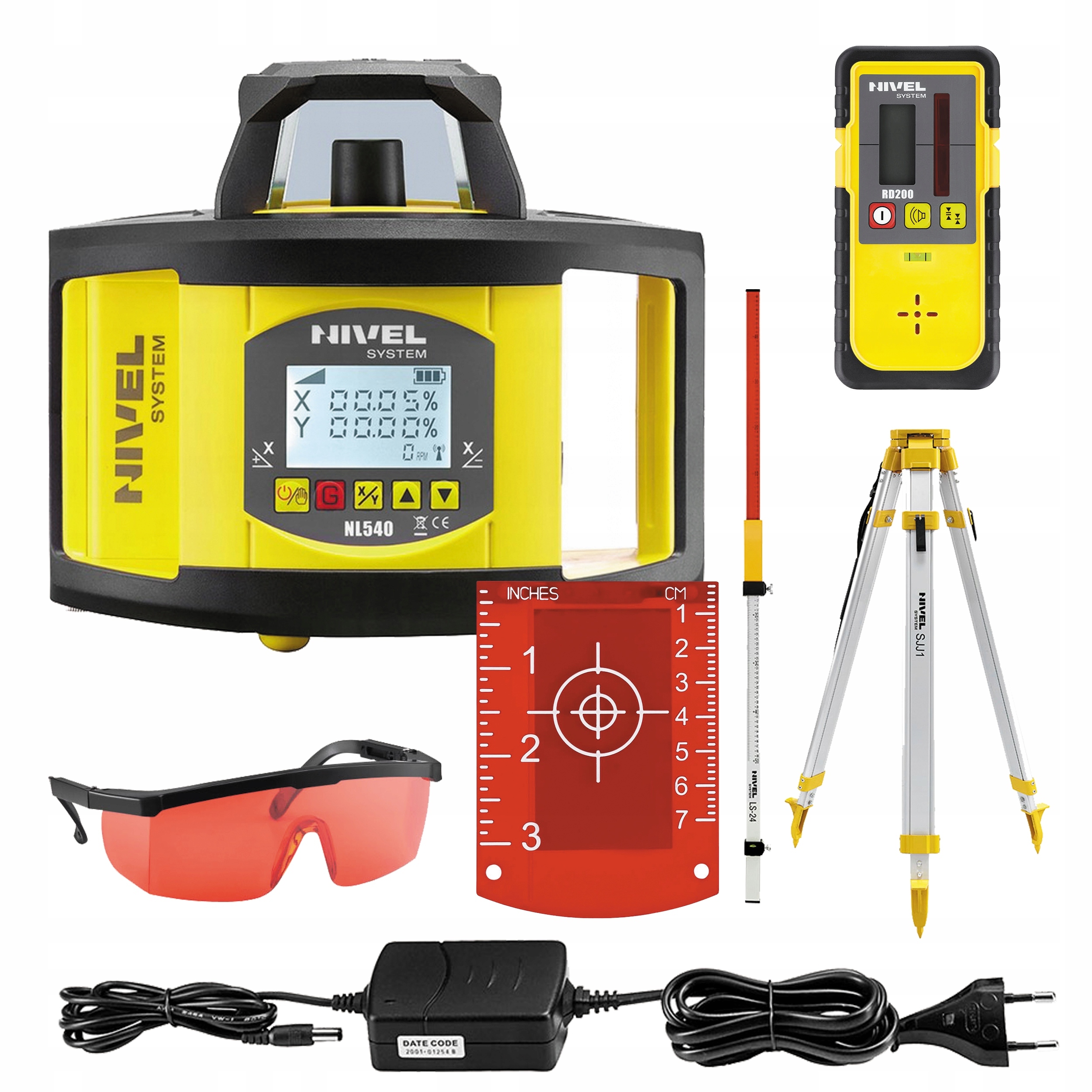 Niwelator laserowy Nivel System NL540 + ZESTAW WYŚ