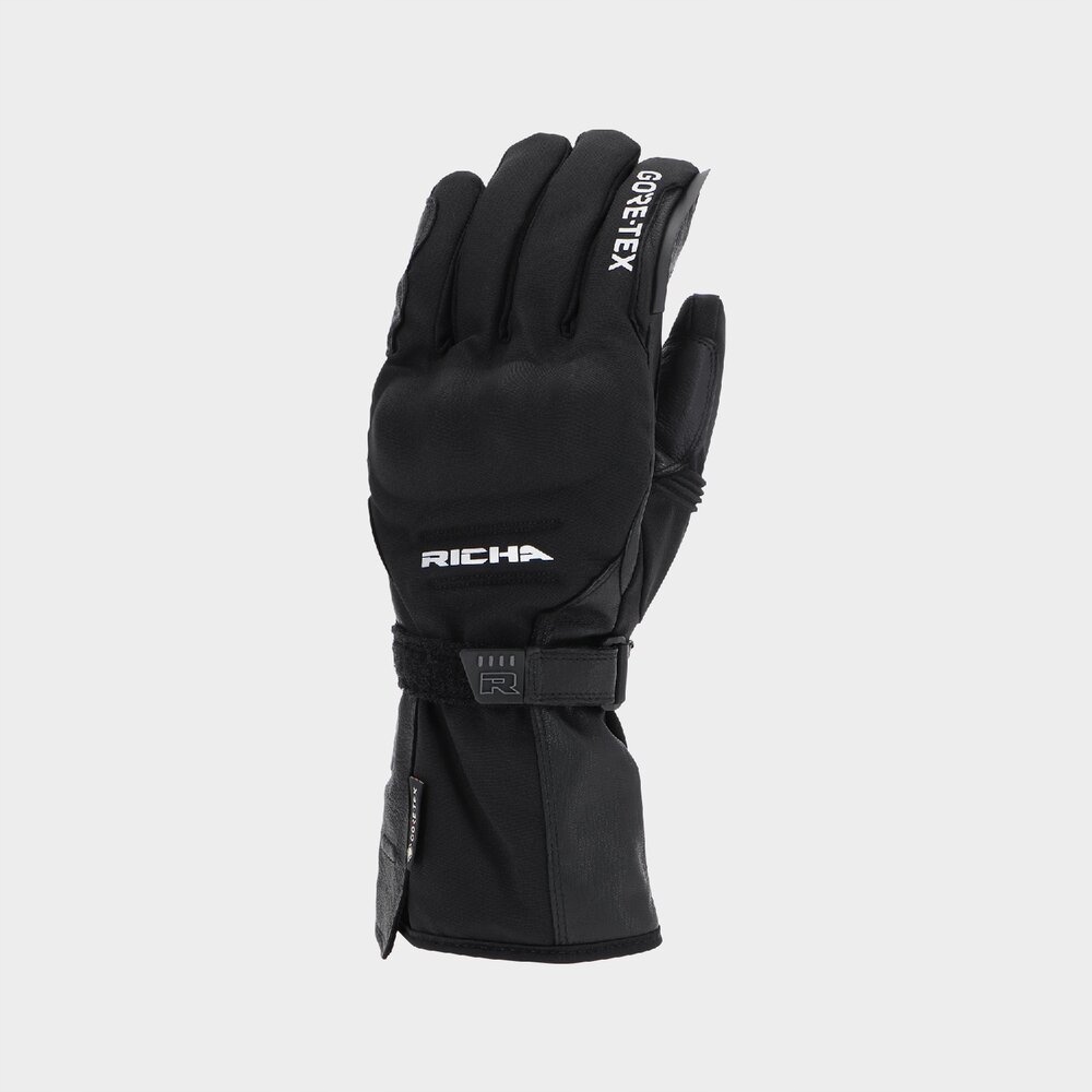 Richa Motocyklové Rukavice Ice Polar Gore-tex Čierne 2XL