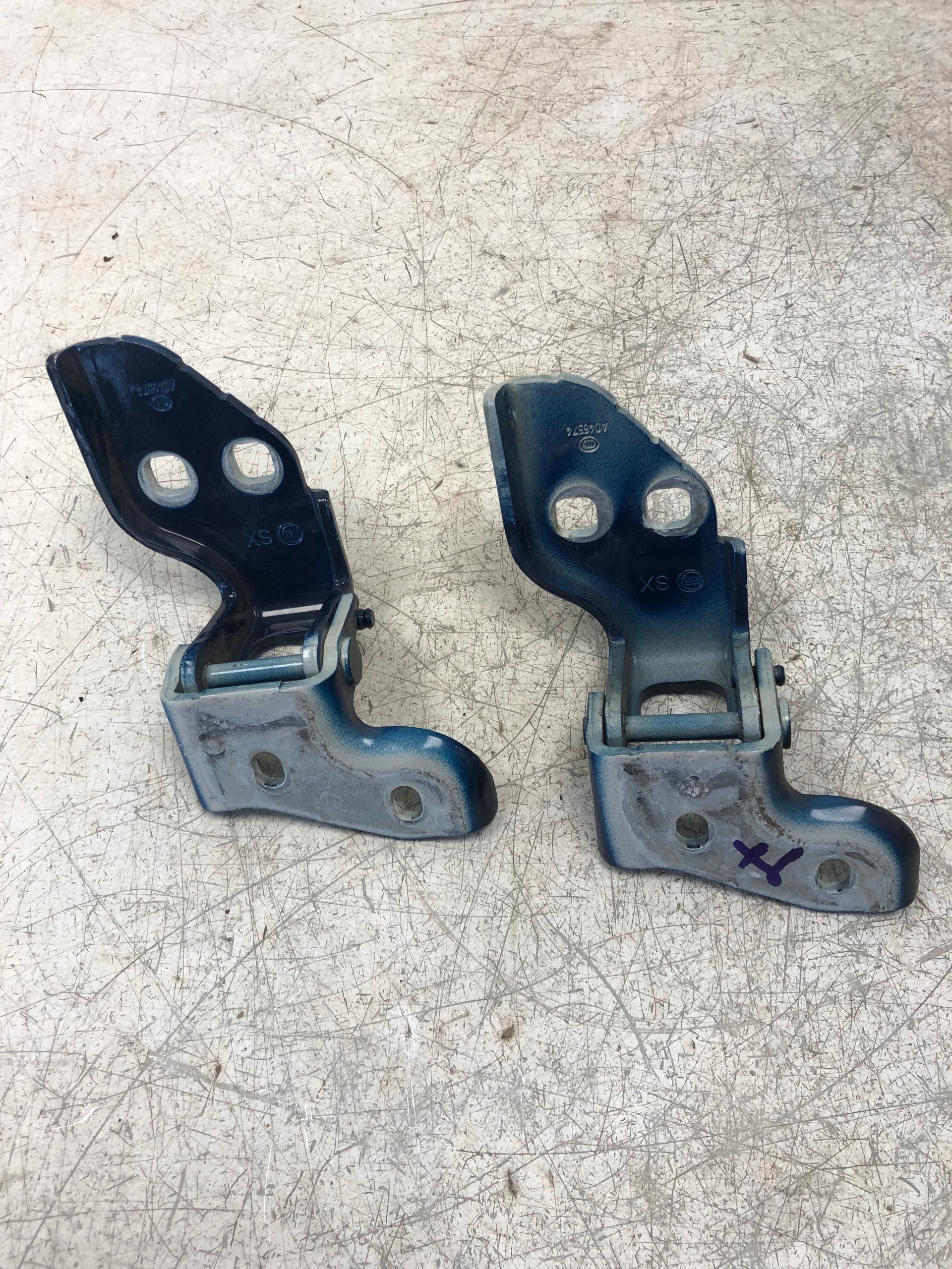 hinges door left front FIAT DUCATO III