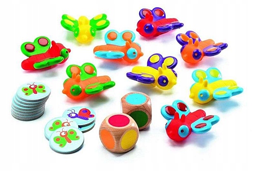 DJECO Gra Złap Motylka od 2 lat ZABAWKA ROKU 2014