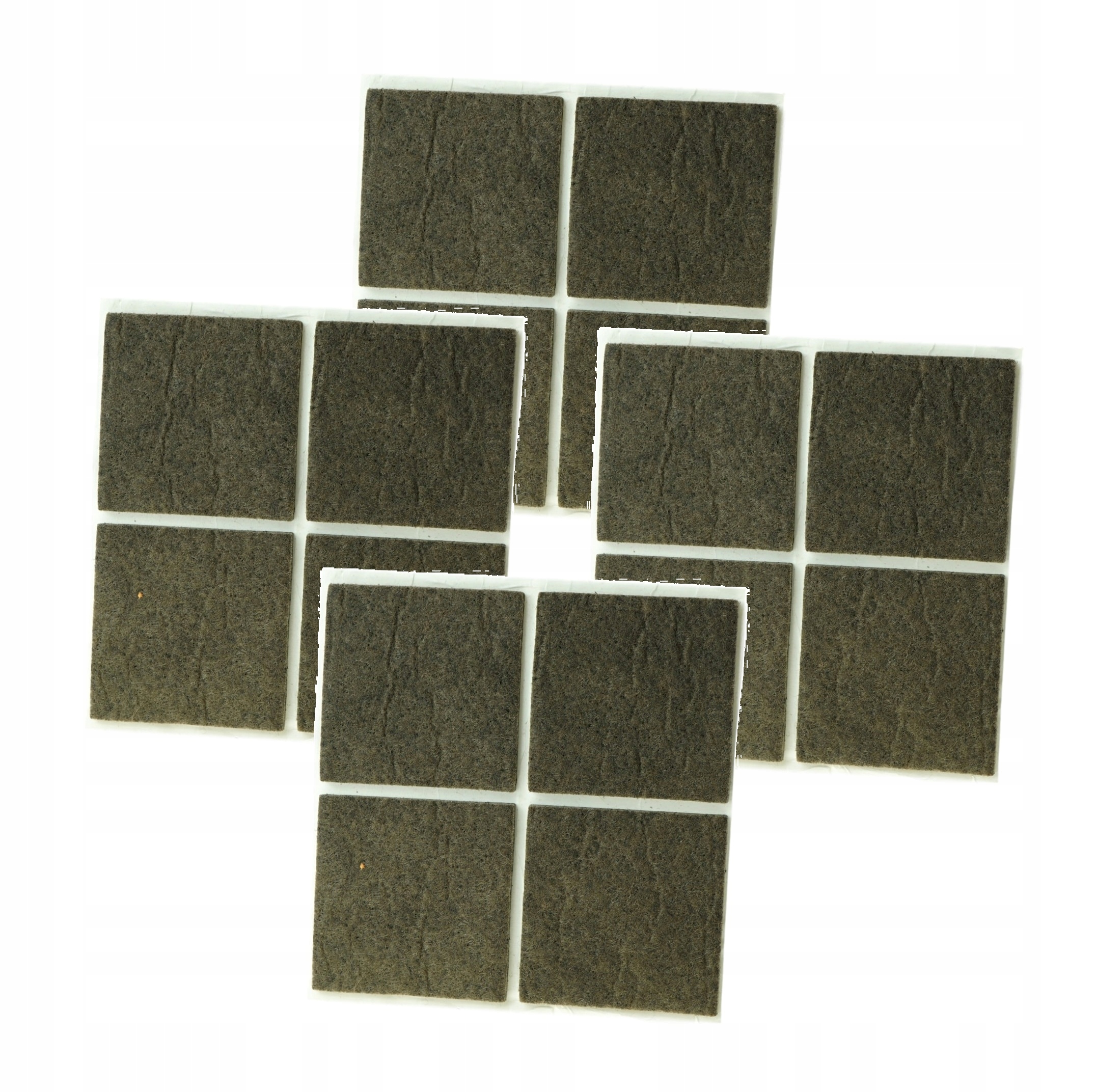 

Podkładki filcowe, filc pod meble, 40x40 mm 16 szt