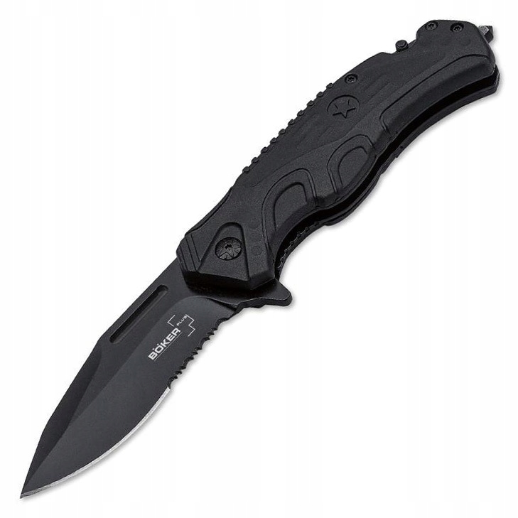 Zavírací Nůž Boker Plus Savior 2 Drop Point Rescue s pojistkou