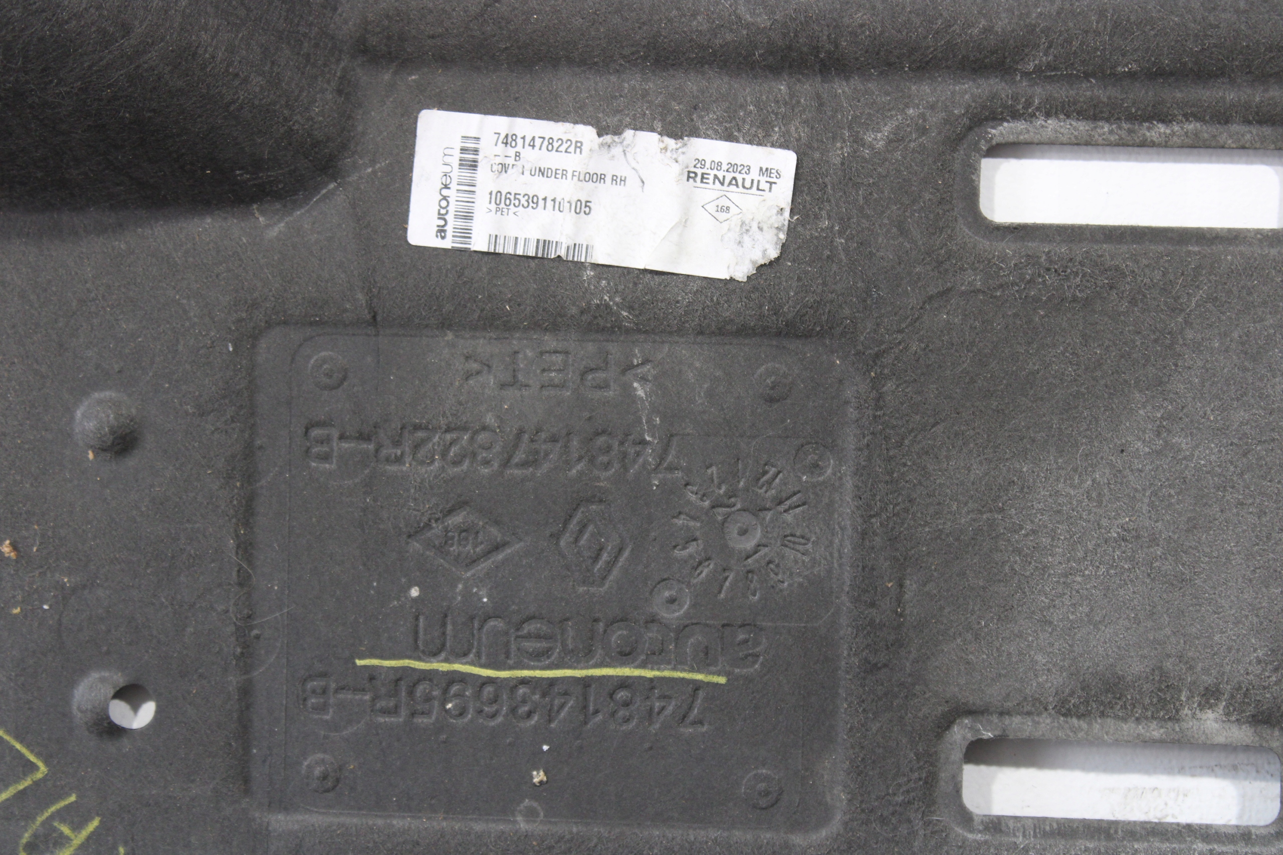 ABDECKUNG BLENDE ABDECKUNG UNTERFAHRSCHUTZ RENAULT AUSTRAL 748143695R