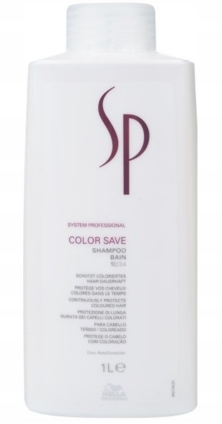 

Wella Sp Color Save Szampon Do Farbowanych 1000ml