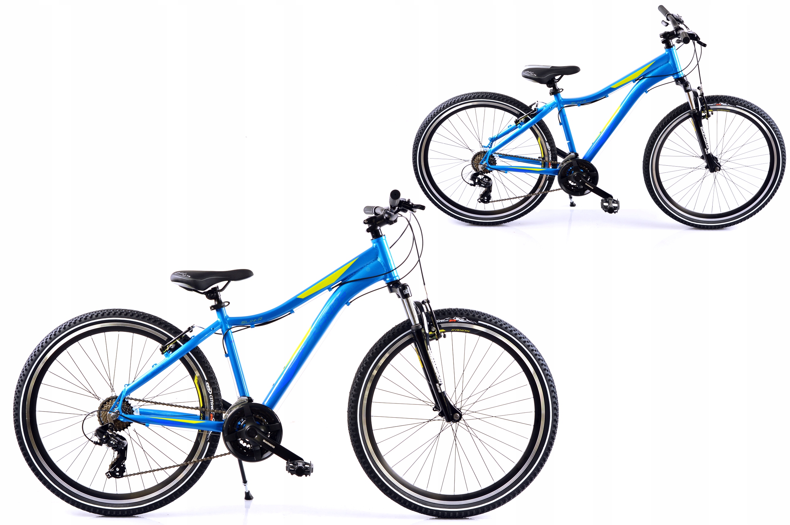 Rower Mtb 26 Kands Slim-r Alu 2021 błękit r16 R21