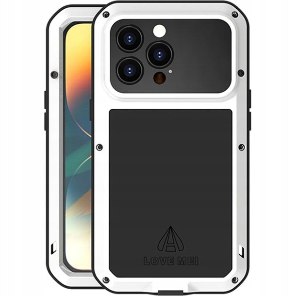 

Etui +szkło Love Mei do iPhone 14 Pro case plecki